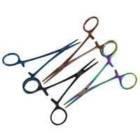 Kelly Hemostatic Forceps 5 1/2" Straight Color Coated