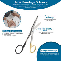Lister Bandage Scissors Super Sharp Tungsten Carbide