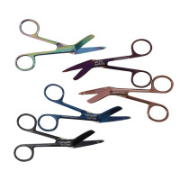 Lister Bandage Scissors 4 1/2" Color Coated