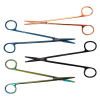 Metzenbaum Dissecting Scissors Straight Color Coated