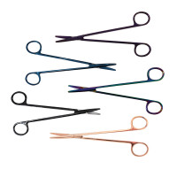 Metzenbaum Scissors 7" Curved Color Coated