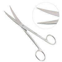 Operating Scissors Sharp Sharp Curv...