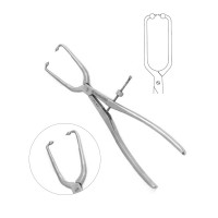 Pelvic Reduction Forceps Adjustable Jaw Screws - Medicta Instruments