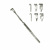 Rigid Neck Rake Retractors