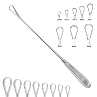 Sims Uterine Curettes Sharp Malleab...